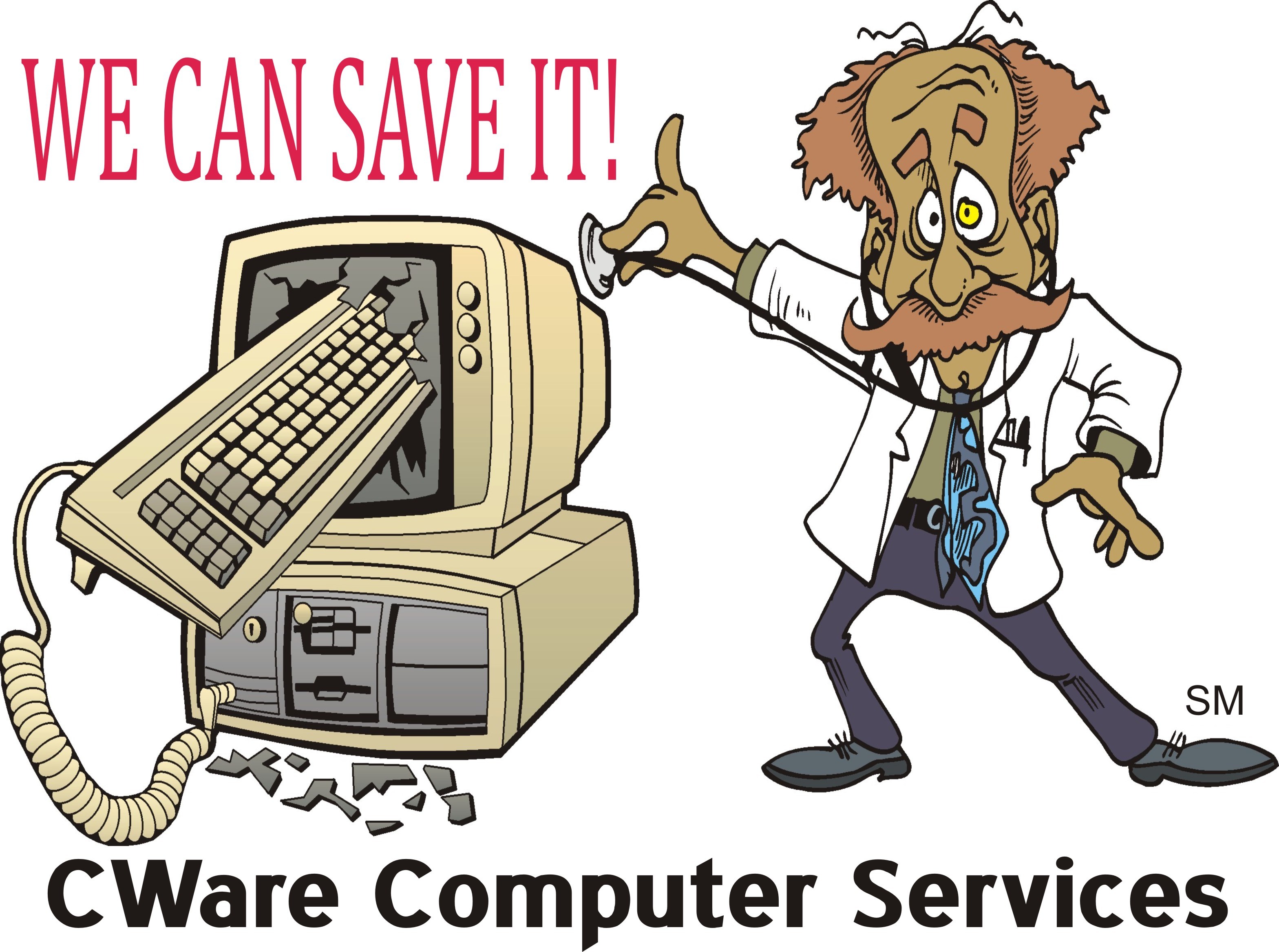 CWARE COMPUTER SERVICES logo