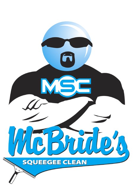 McBride's Squeegee Clean logo