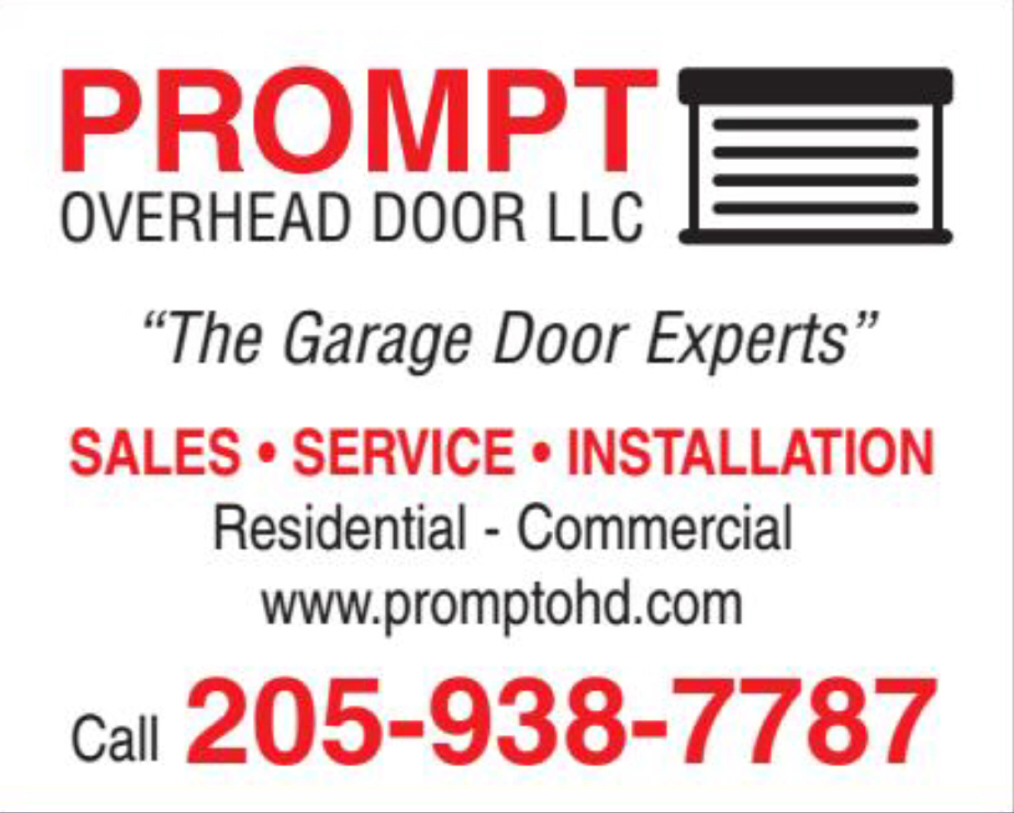Logo for Prompt Overhead Door LLC
