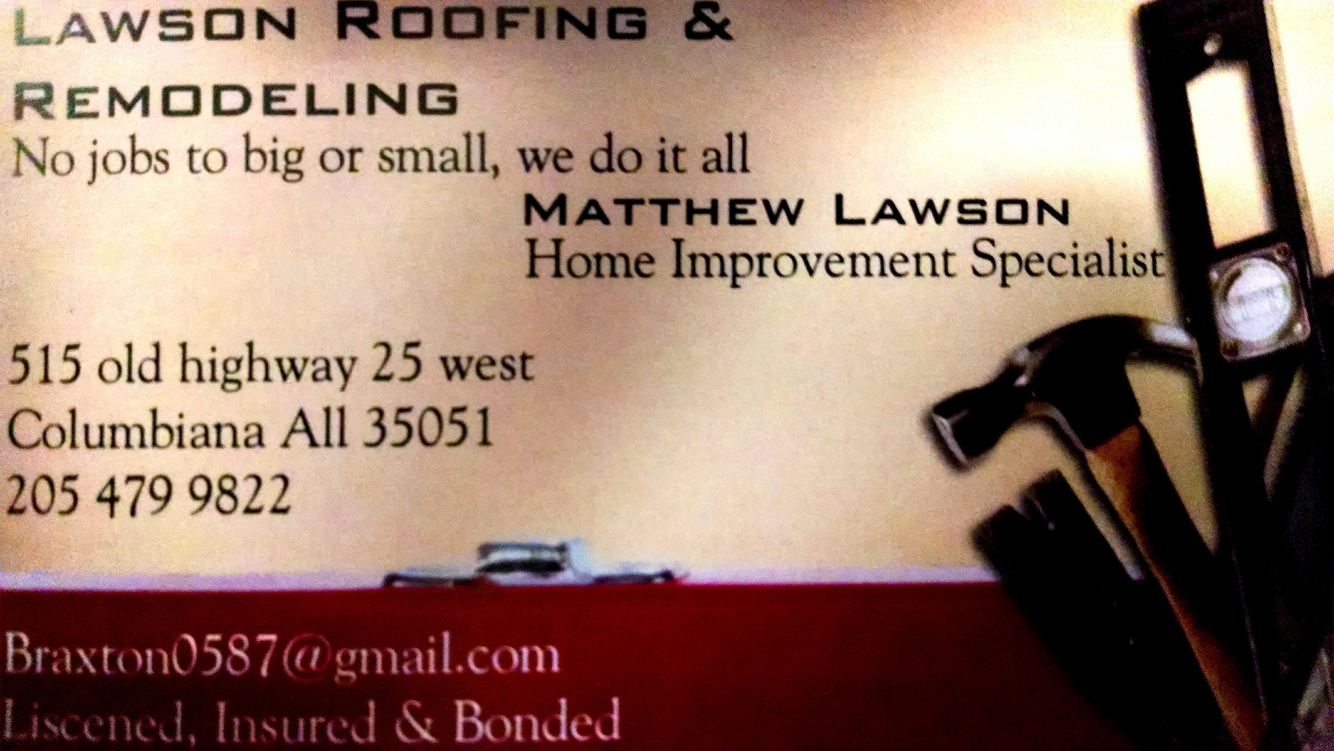 Lawson Roofing & Remodeling logo