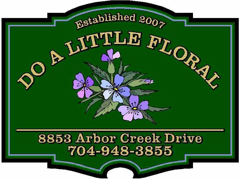 DO A LITTLE FLORAL logo