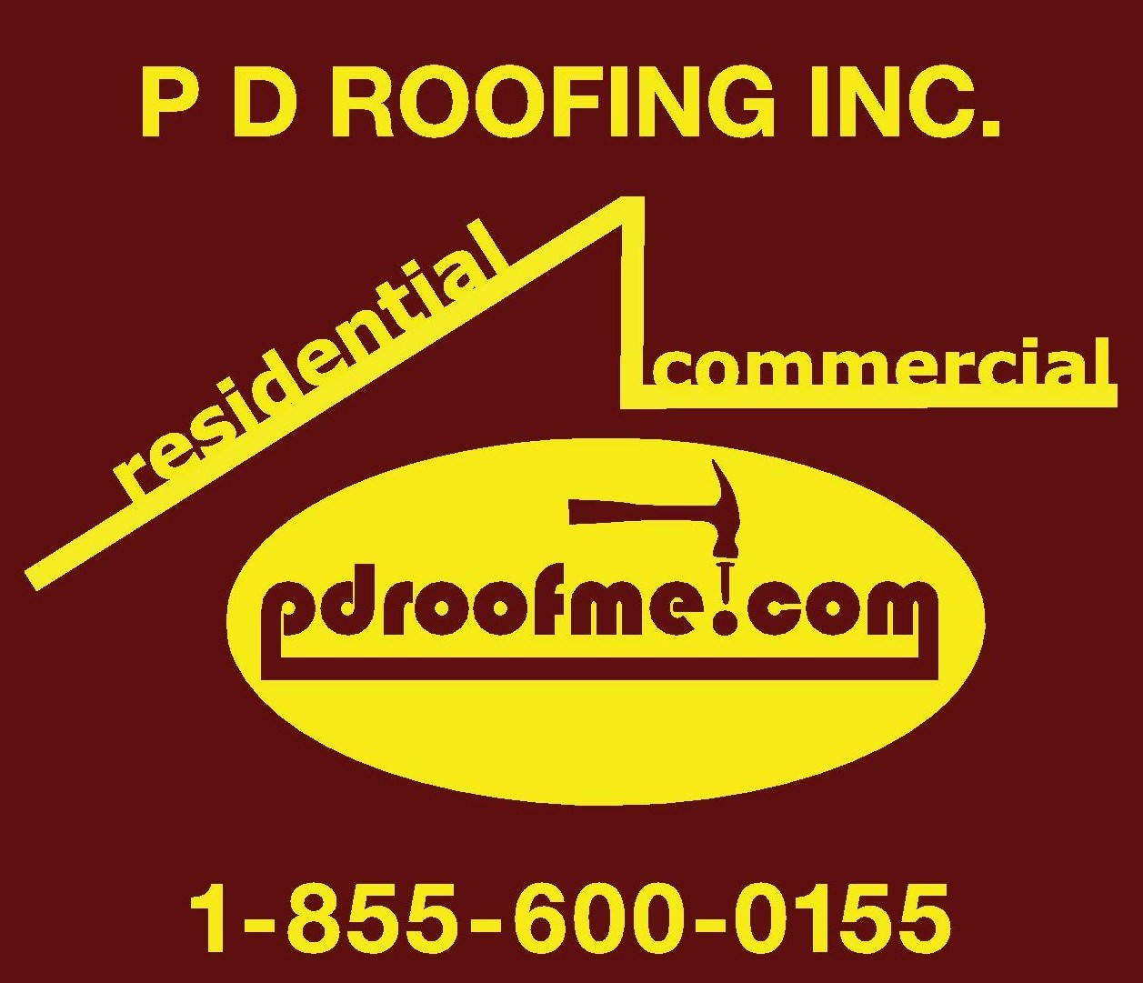 Logo for PD Roofing, Inc