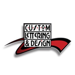 CUSTOM LETTERING & DESIGN logo