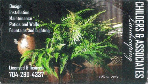 CHILDERS & ASSOC LANDSCAPING logo