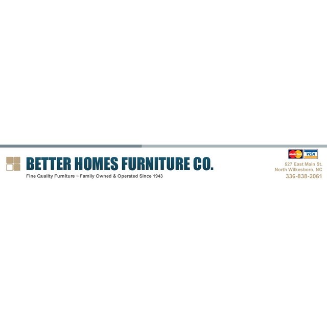 BETTER HOMES FURNITURE CO logo