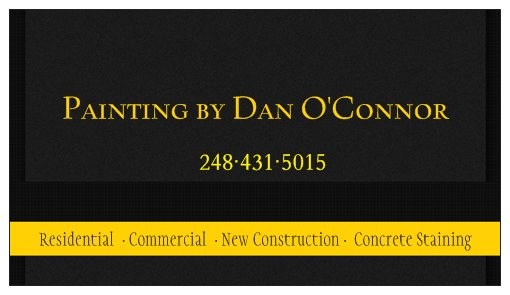 Painting by Dan O'Connor logo