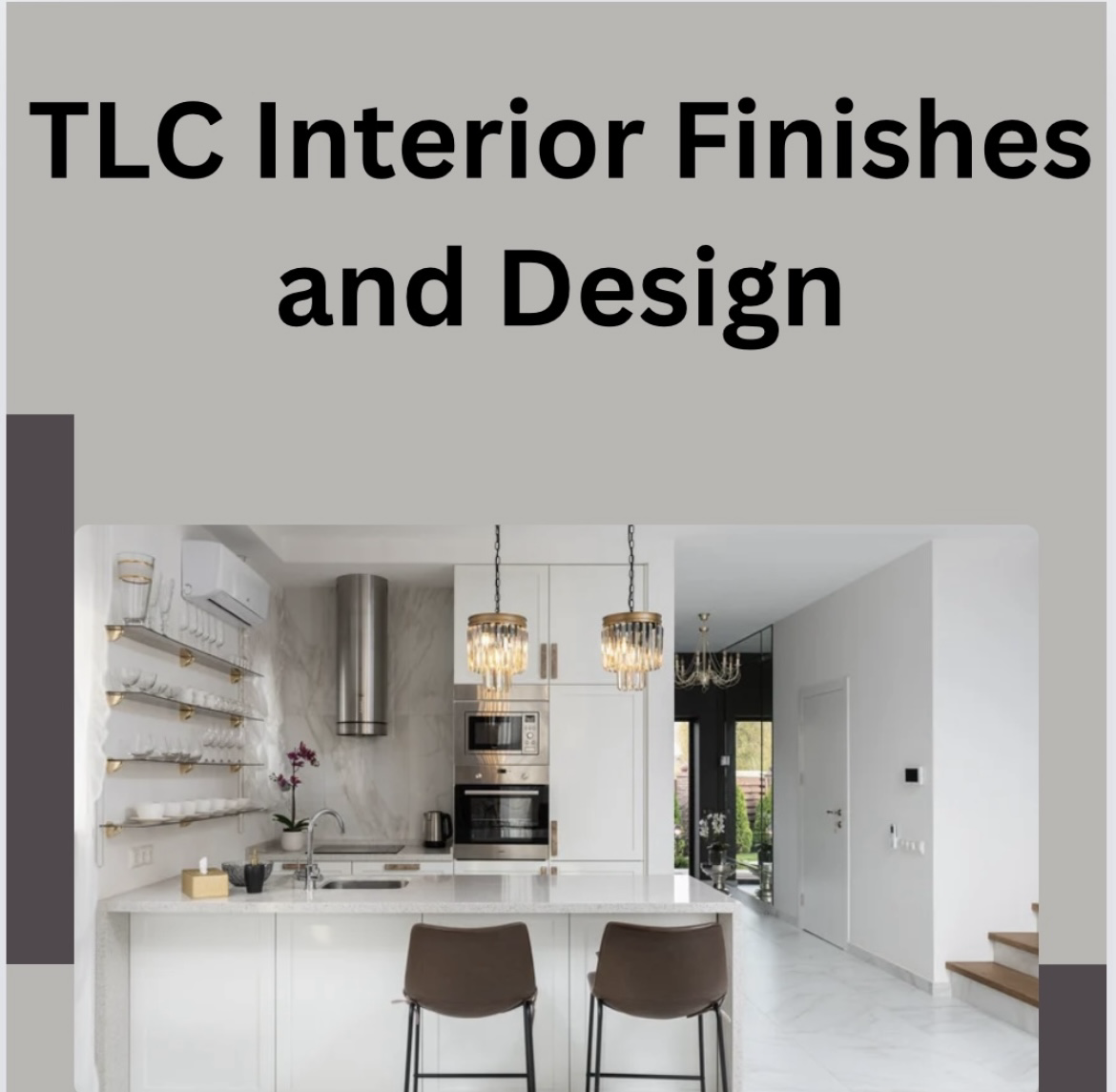TLC Interior Finishes logo