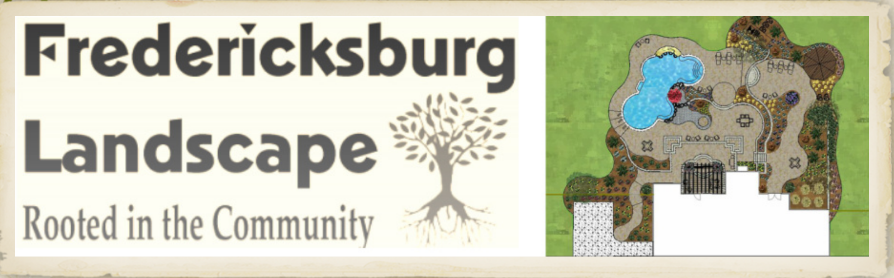 Fredericksburg Landscape logo