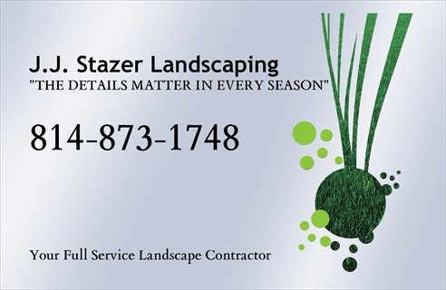 Logo for J.J Stazer Landscaping