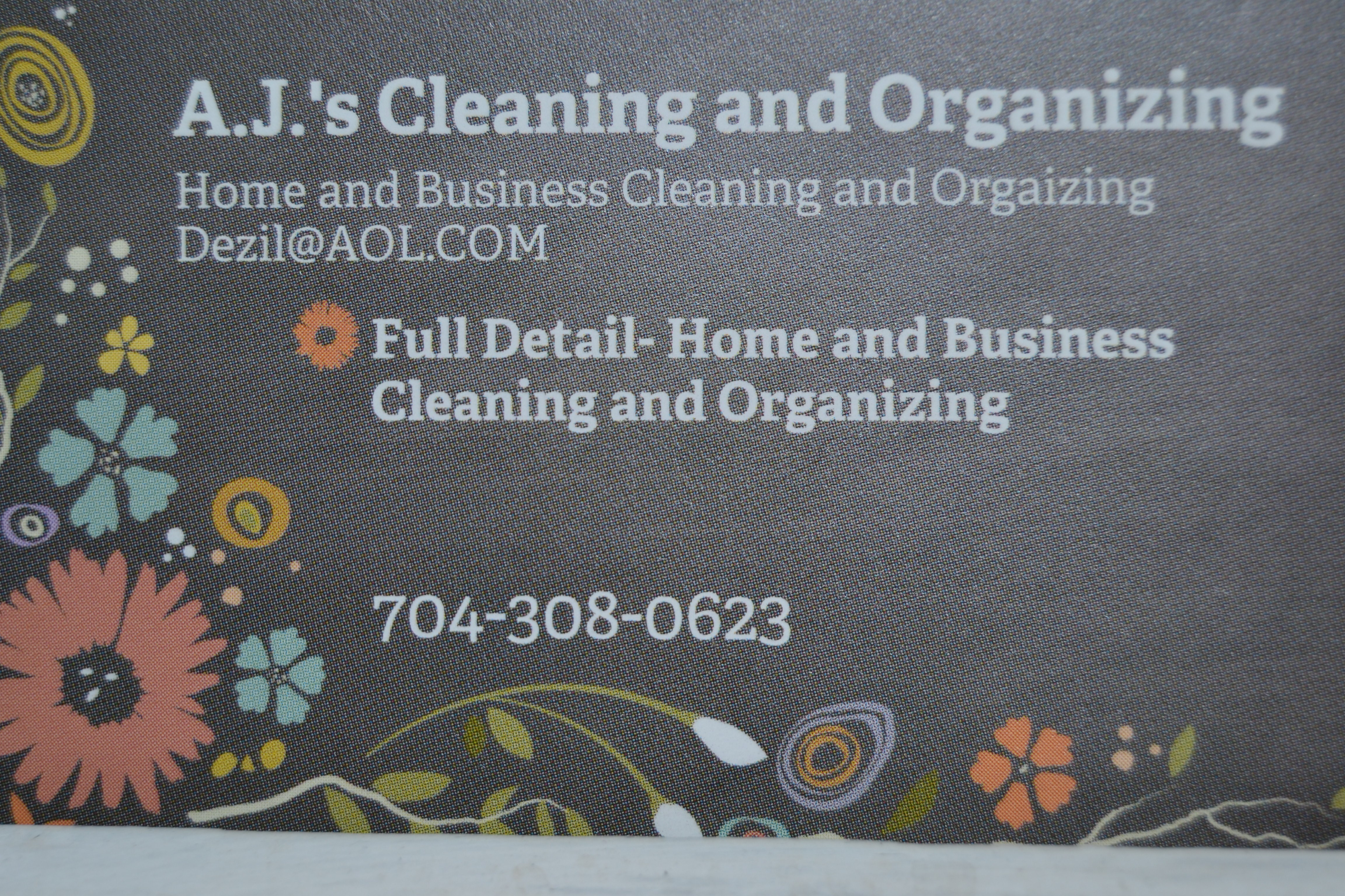 A.J s Cleaning and Organizing logo