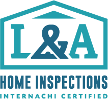 L&A Home Inspections logo