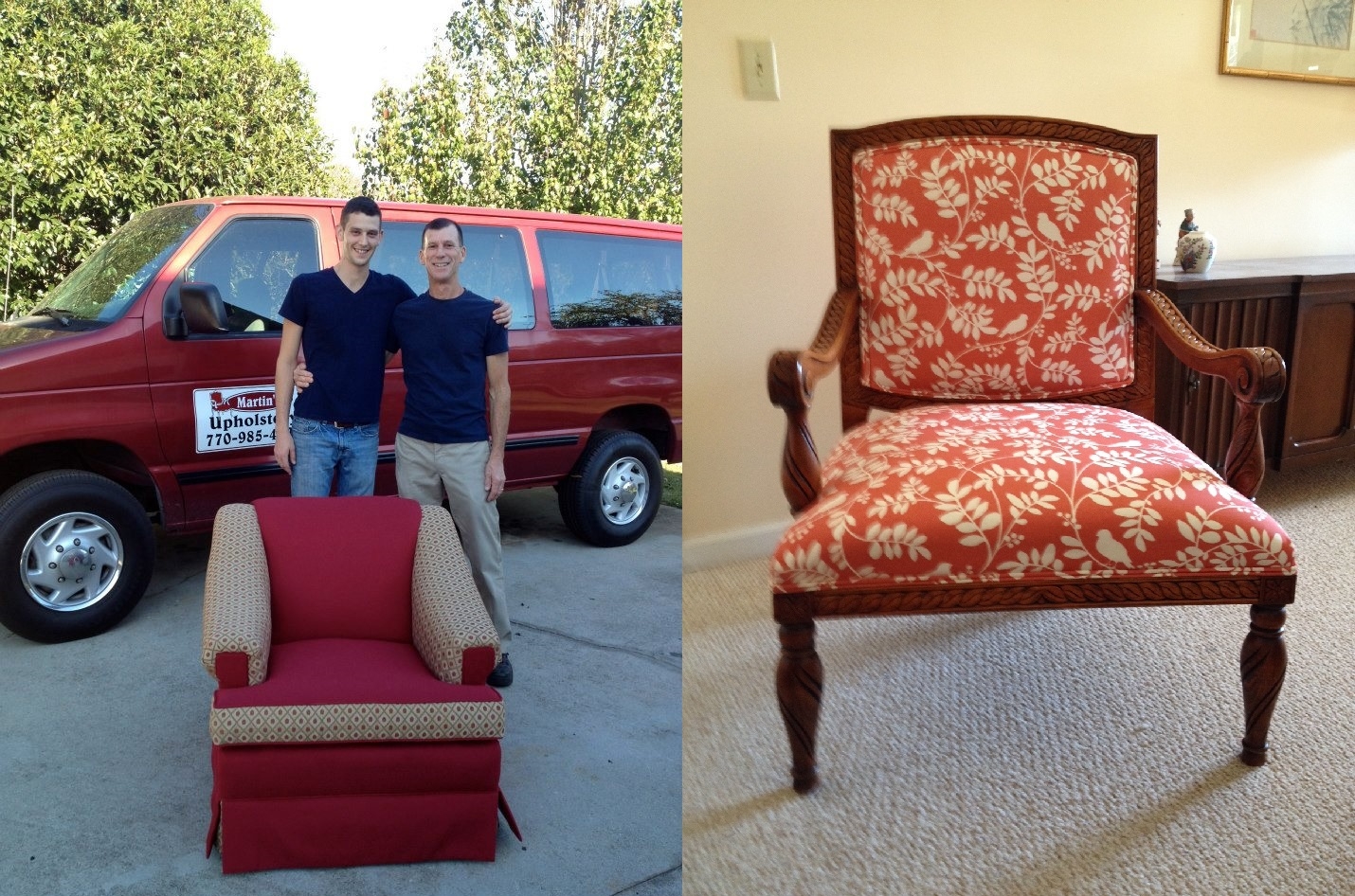 Martin's Upholstery logo