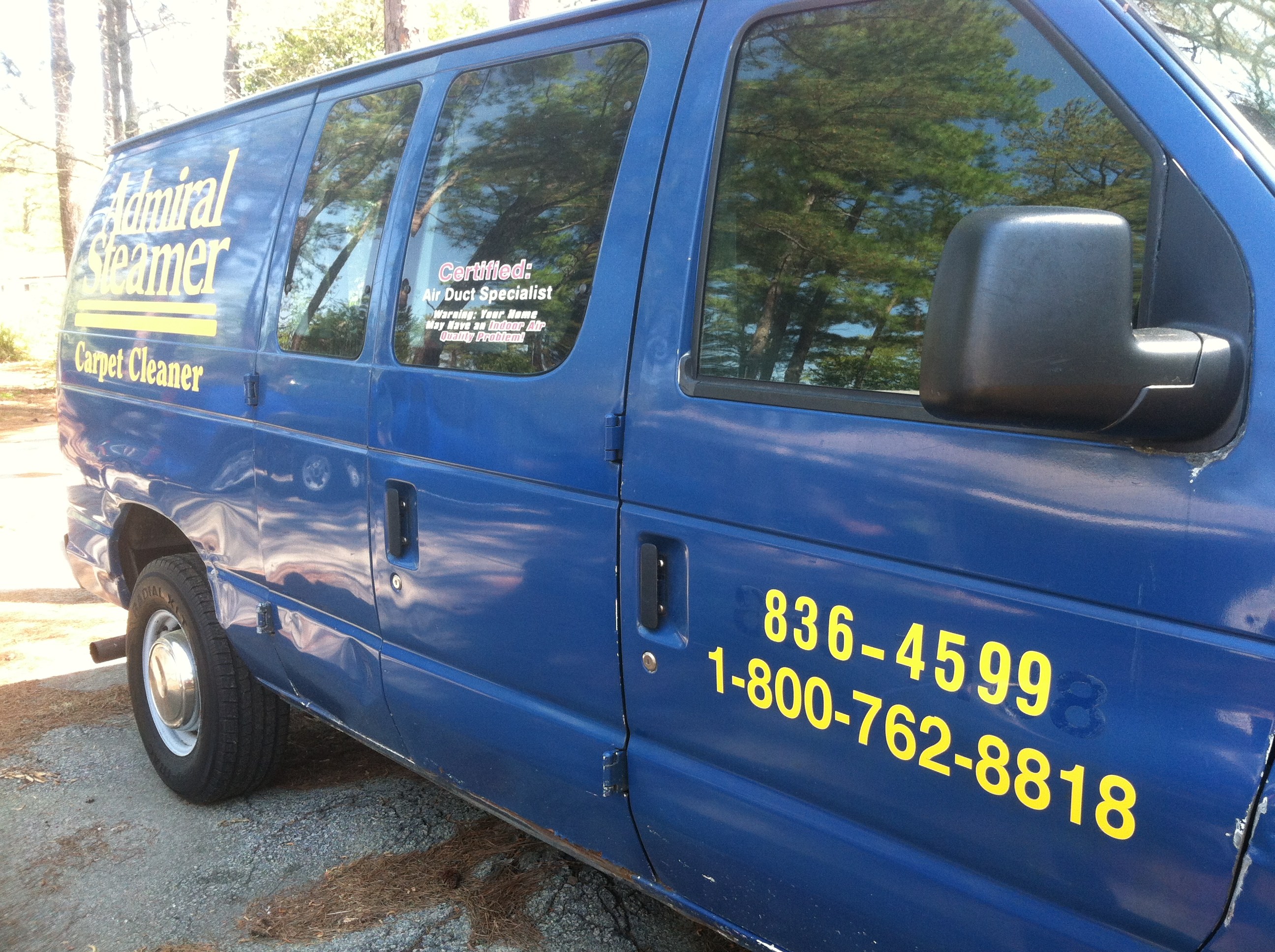 Admiral Steamer Carpet Cleaner logo