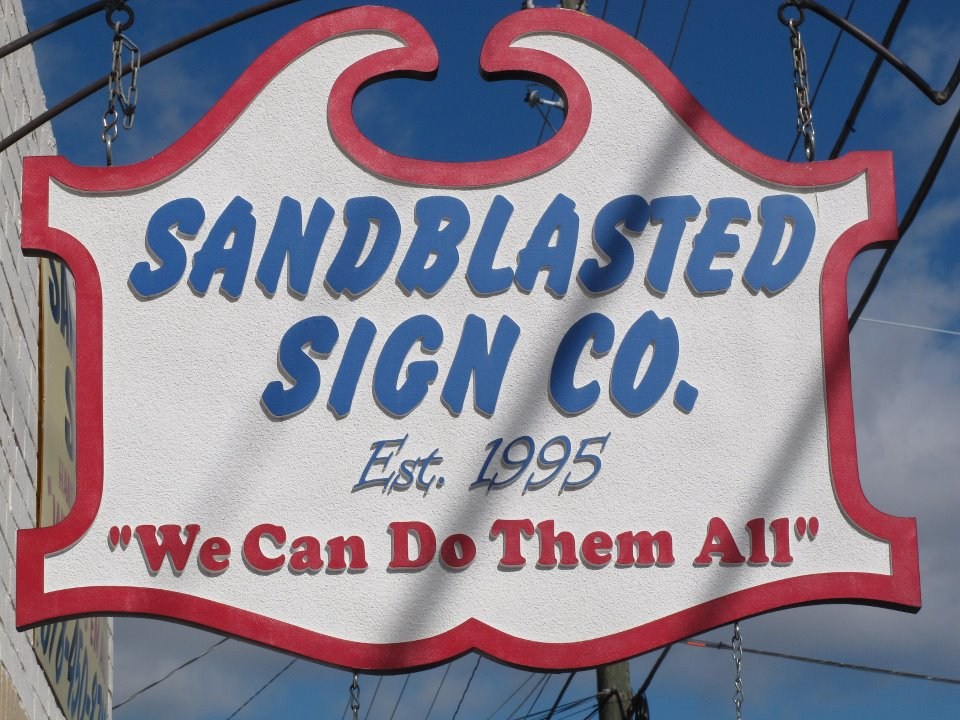 Sandblasted Sign Company logo