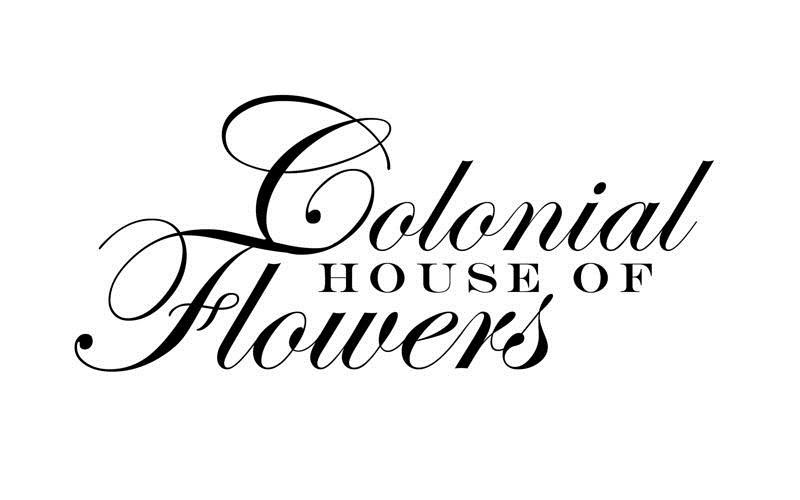Colonial House of Flowers logo