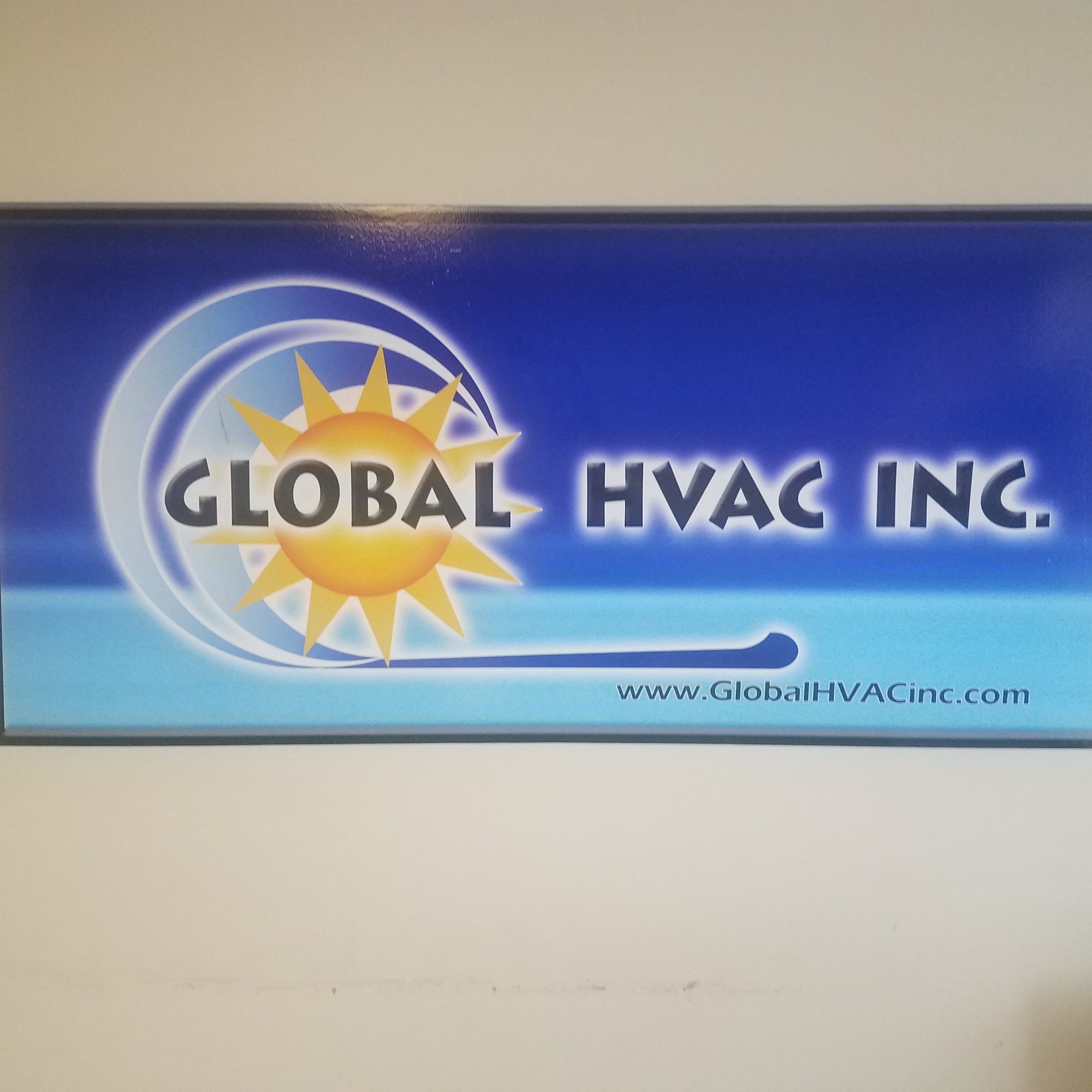 Logo for GLOBAL HVAC INC