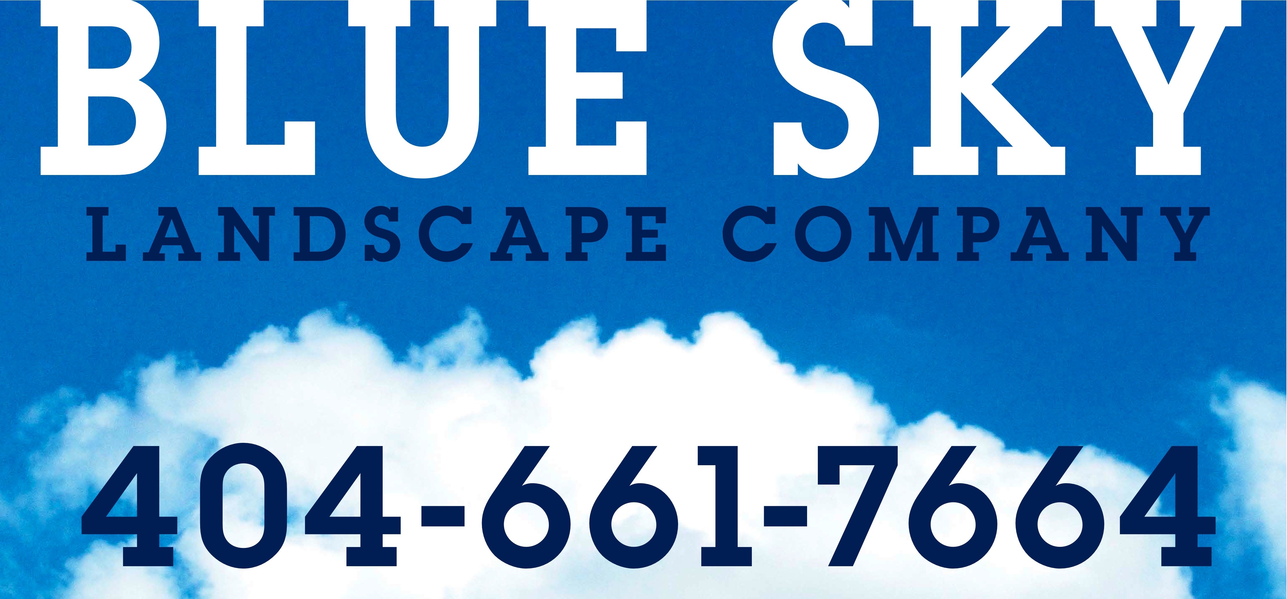 Blue Sky Landscape Company logo