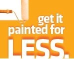 Get it painted for LESS logo