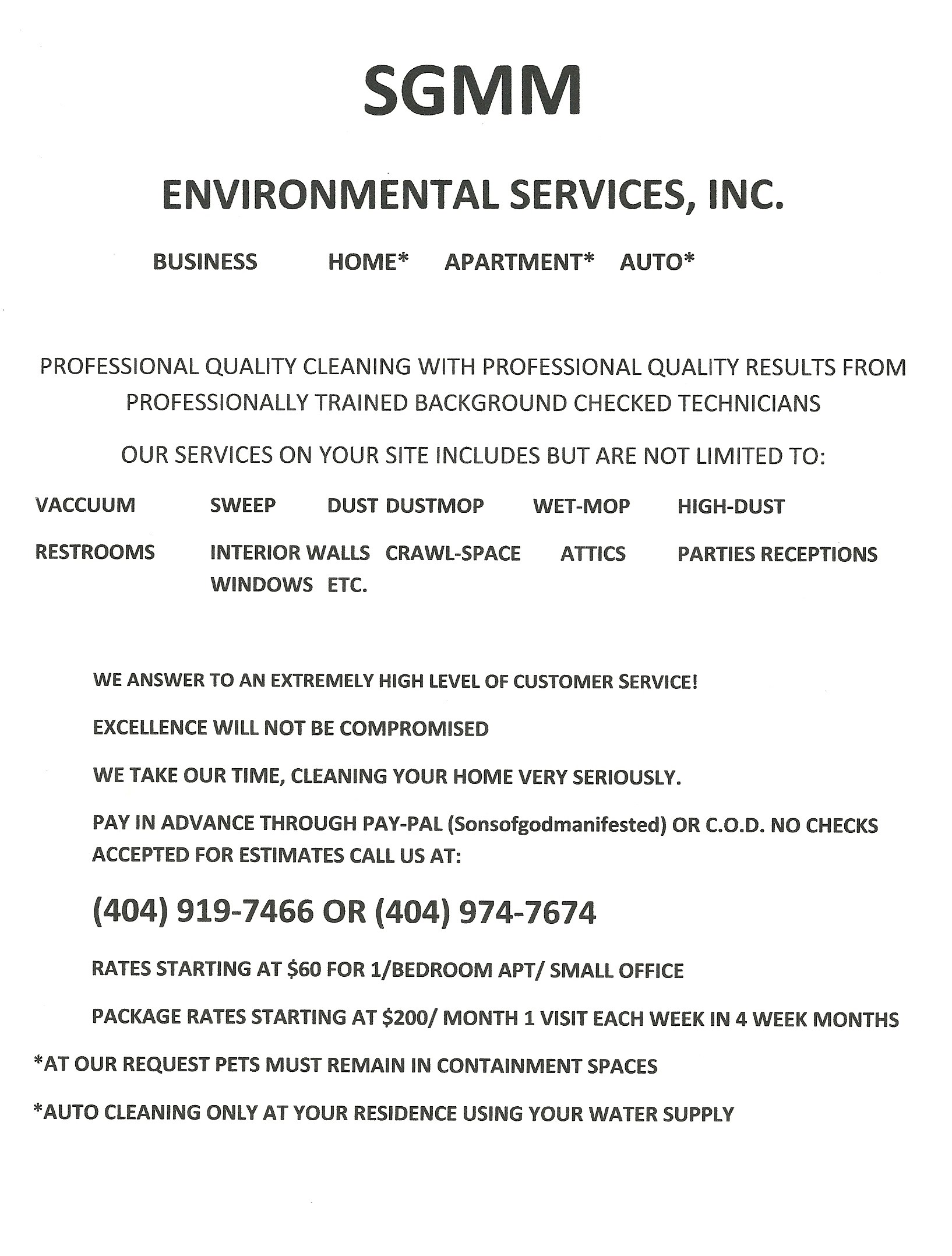 SGMM, INC. logo