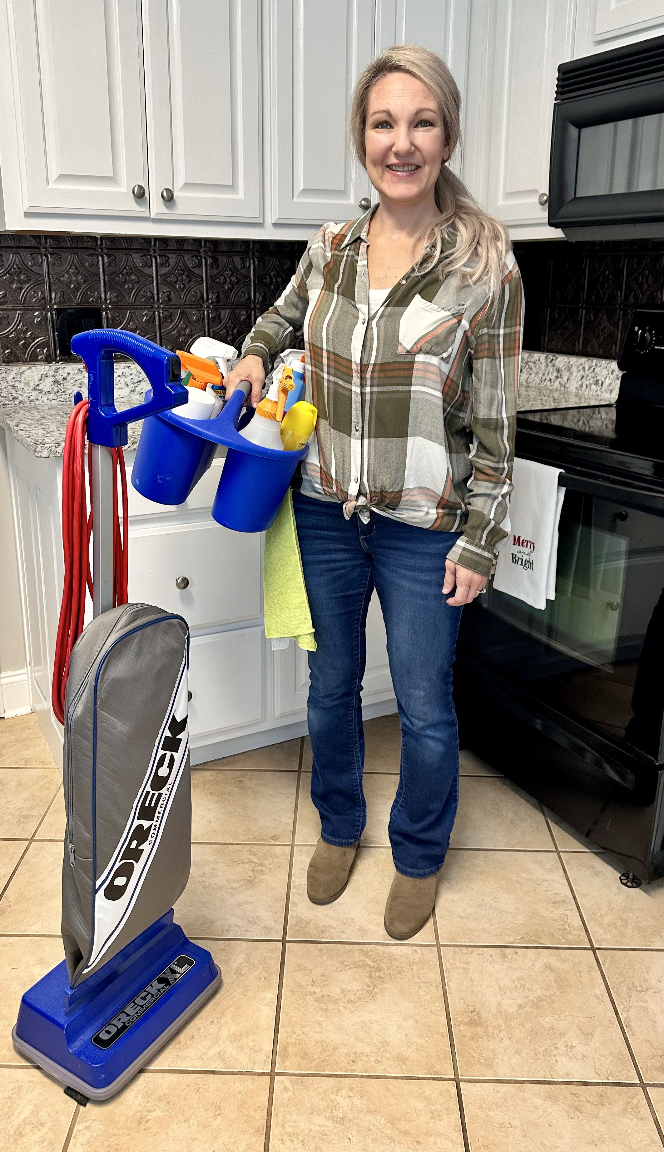 The House Wife's House Cleaners logo