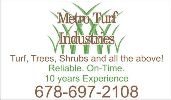 metro turf industries logo