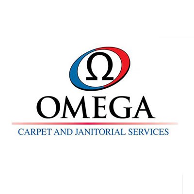omega carpet & janitorial services logo
