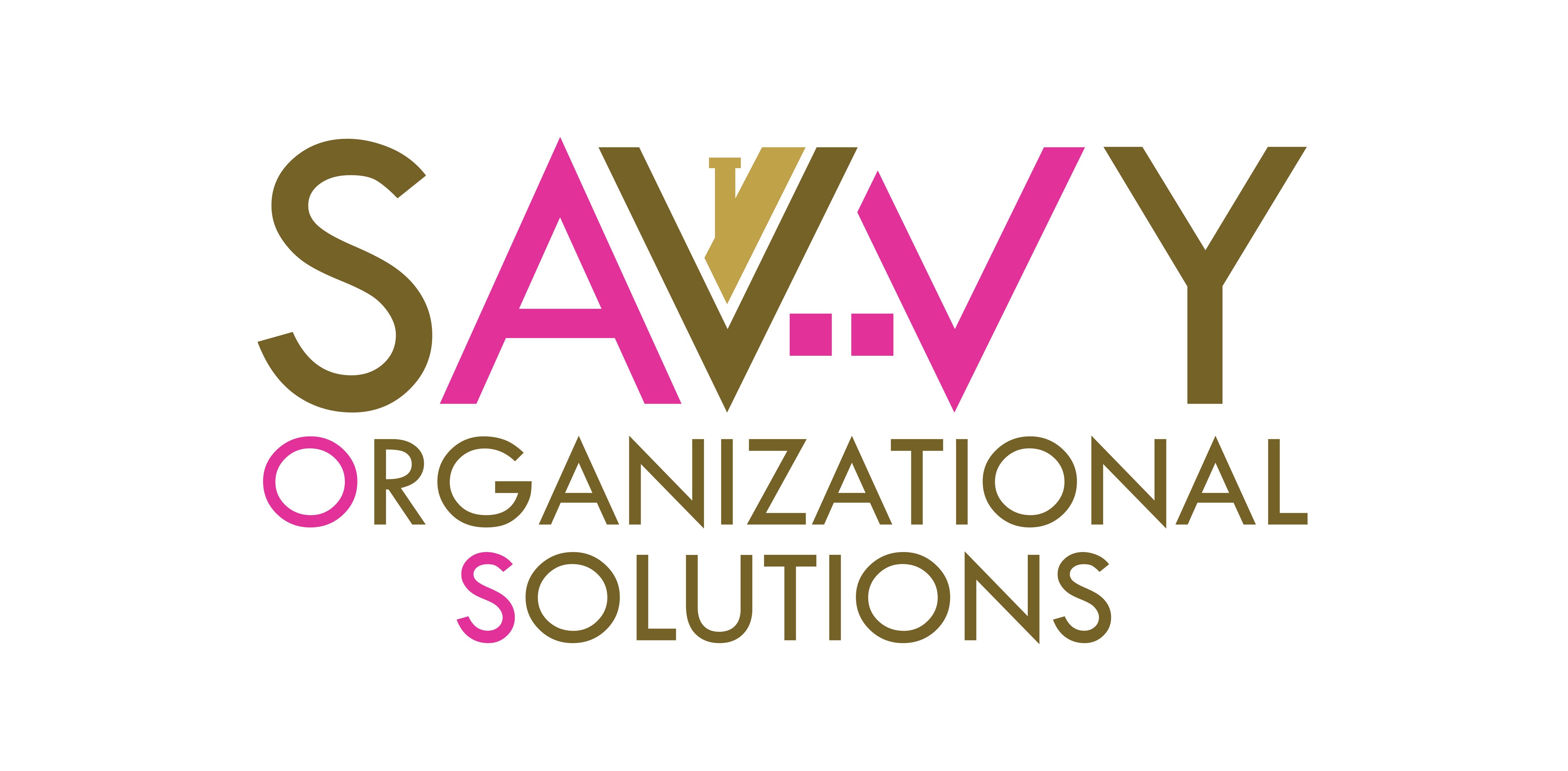 Logo for Savvy Organizational Solutions LLC