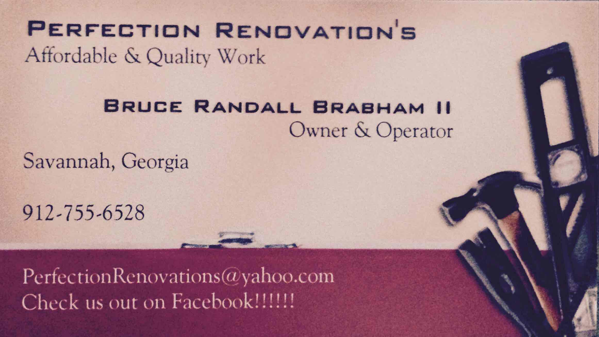 Perfection Renovation's logo