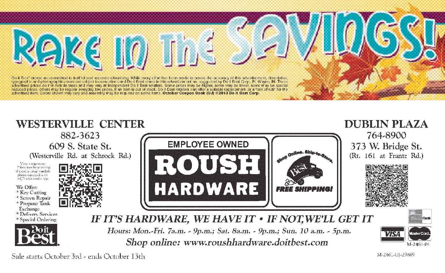 Logo for Roush Hardware