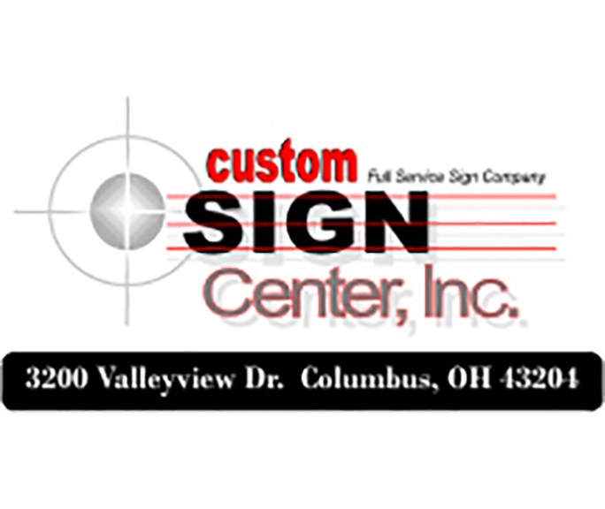 CUSTOM SIGN CENTER logo
