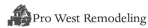 Logo for Pro West Construction Co