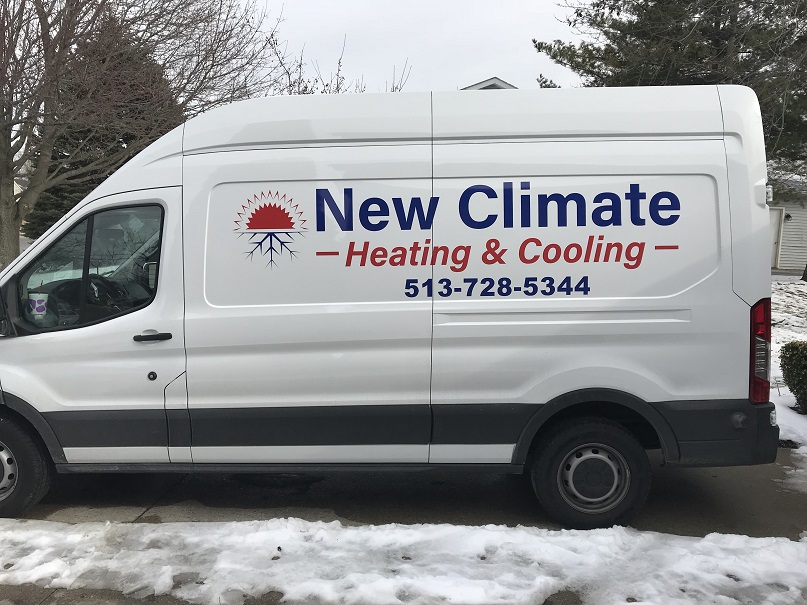 NEW CLIMATE HEATING & AIR CONDITIONING logo
