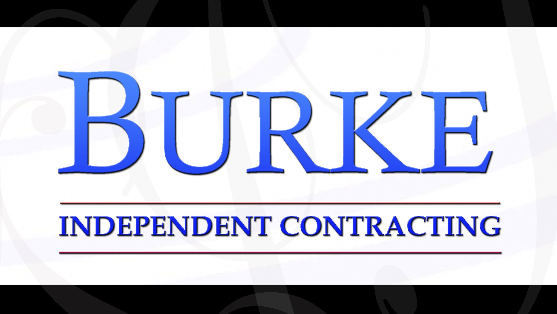 Logo for Burke Independent Contracting