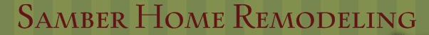 Samber Home Remodeling logo