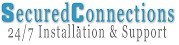 SecuredConnections Security Systems and Wiring logo