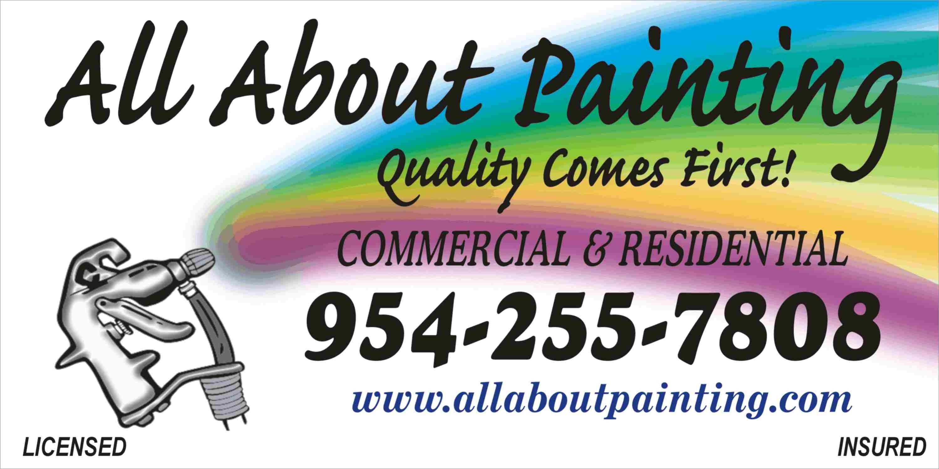 ALL ABOUT PAINTING INC logo
