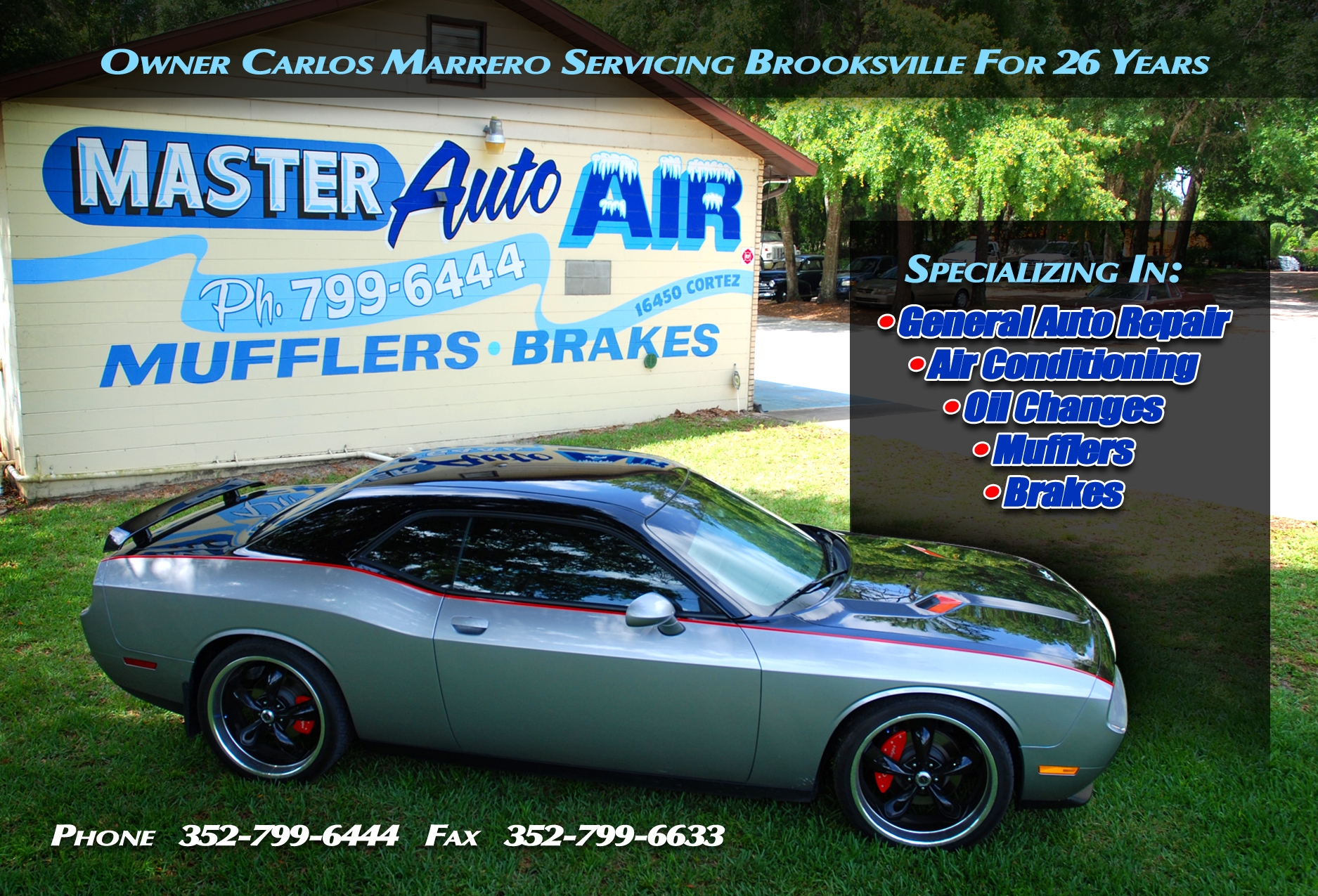 MASTER AUTO AIR MUFFLER logo