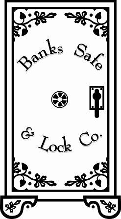 BANK'S SAFE & LOCK logo