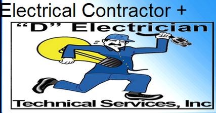 Logo for "D" Electrician Technical Services Inc
