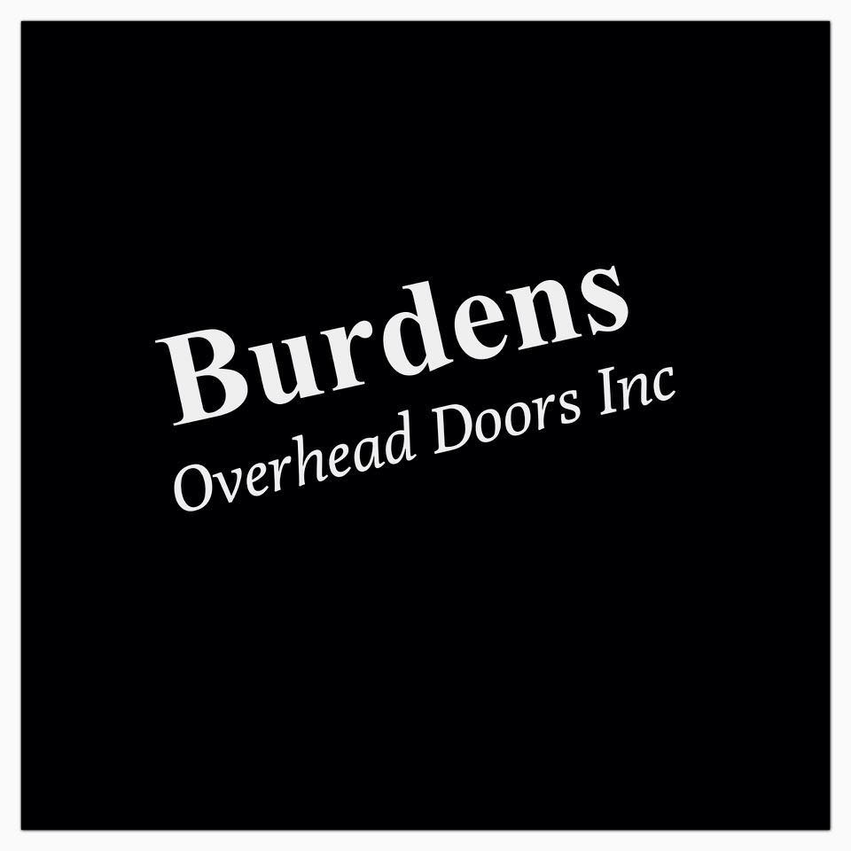 Burden's Overhead Doors logo