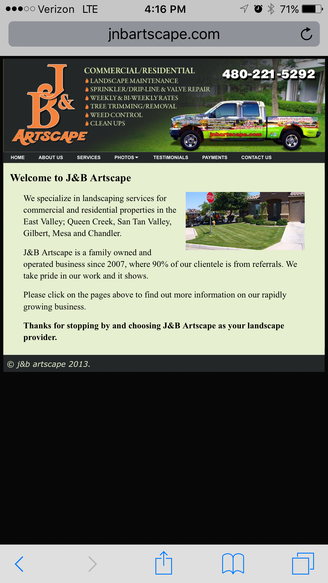 J&B artscape logo