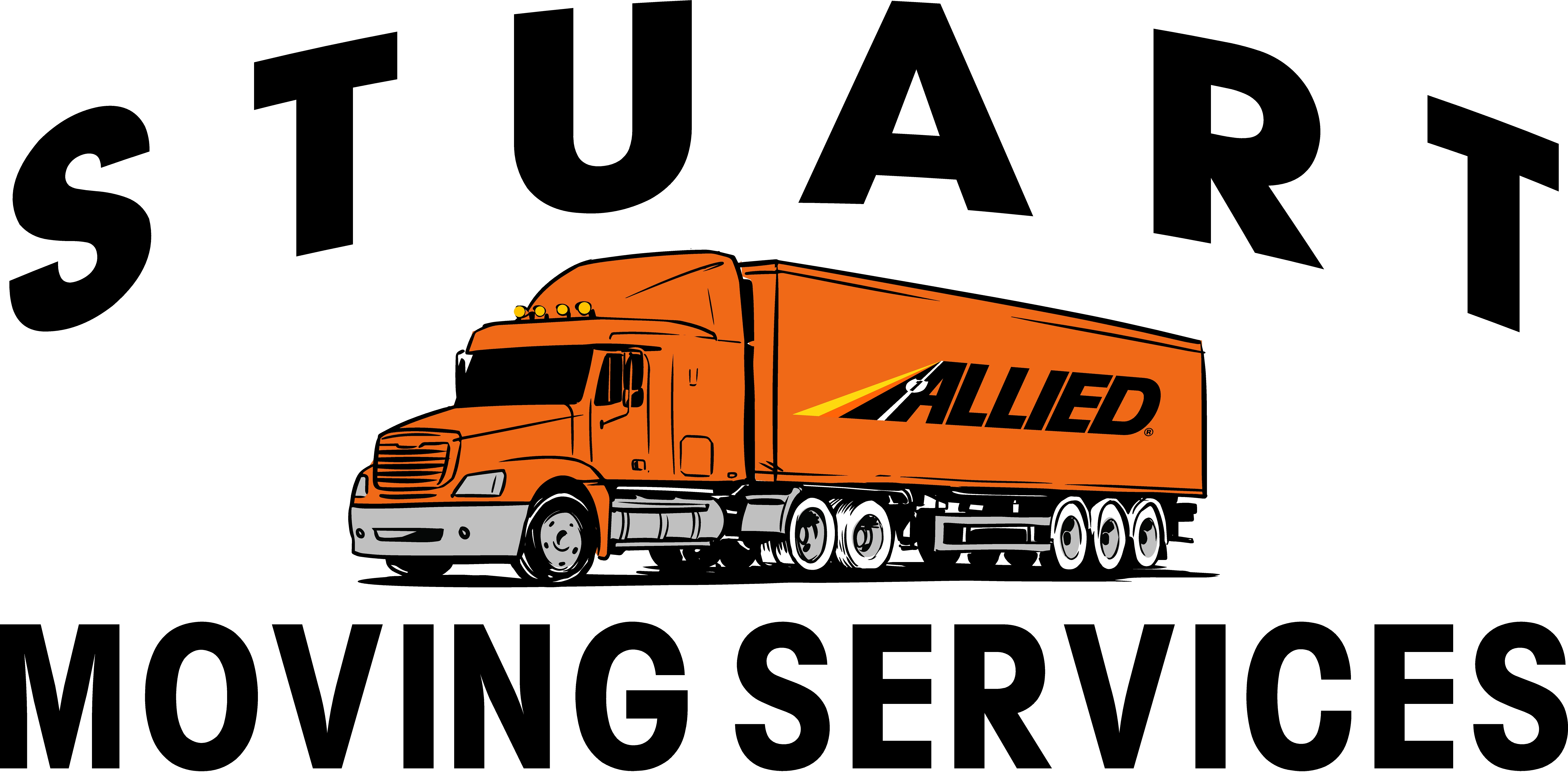 STUART MOVING SVC- Allied Van Lines logo