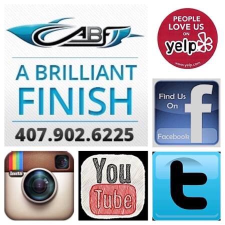 A Brilliant Finish Mobile Detailing logo