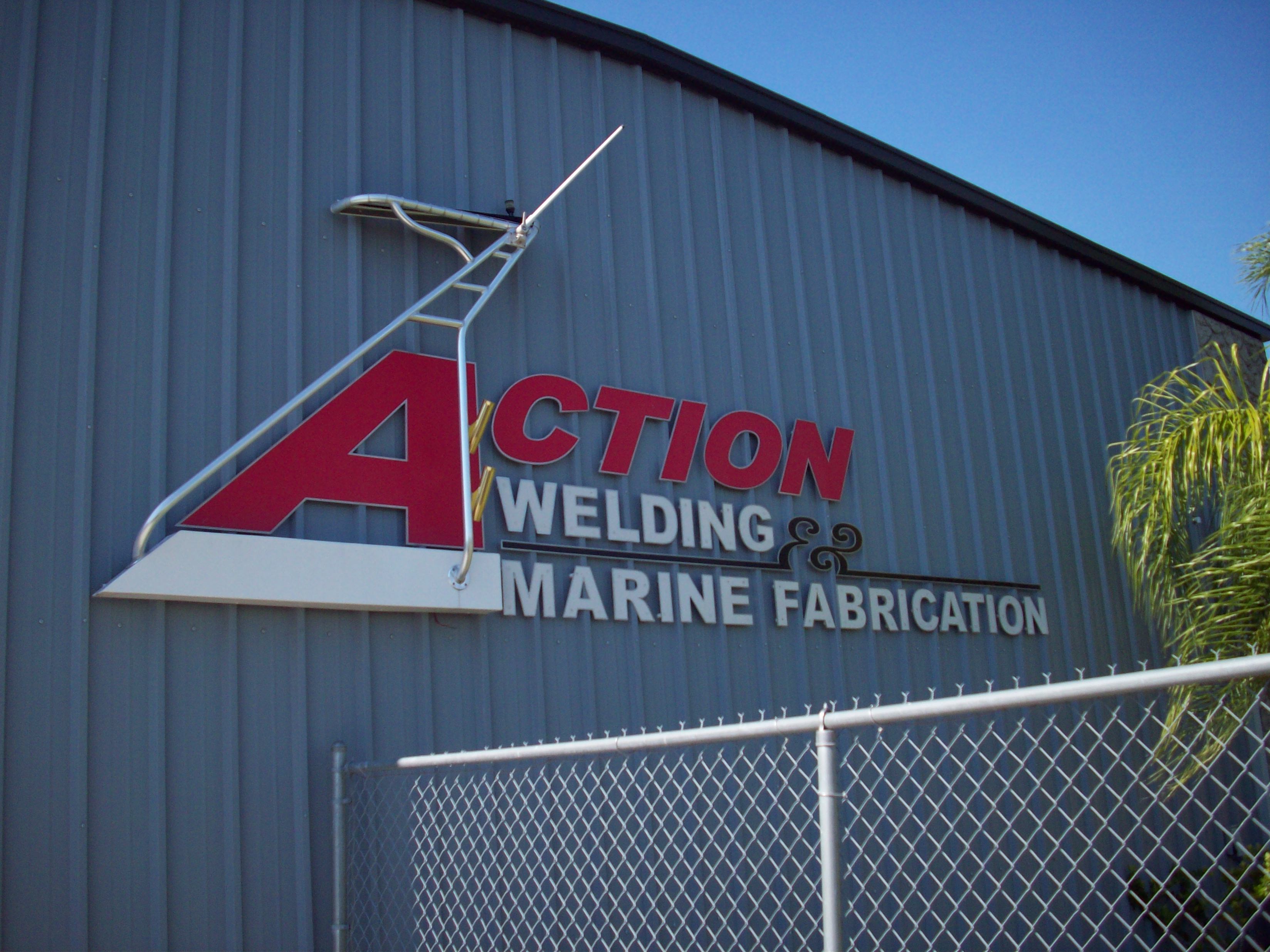 ACTION WELDING & FABRICATION logo