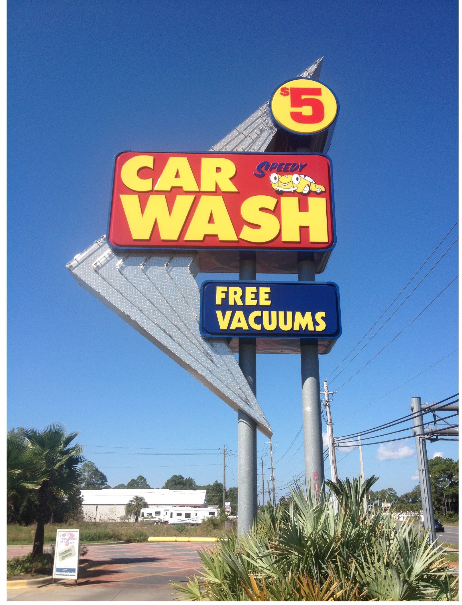 Logo for SPEEDY BEACH CAR WASH