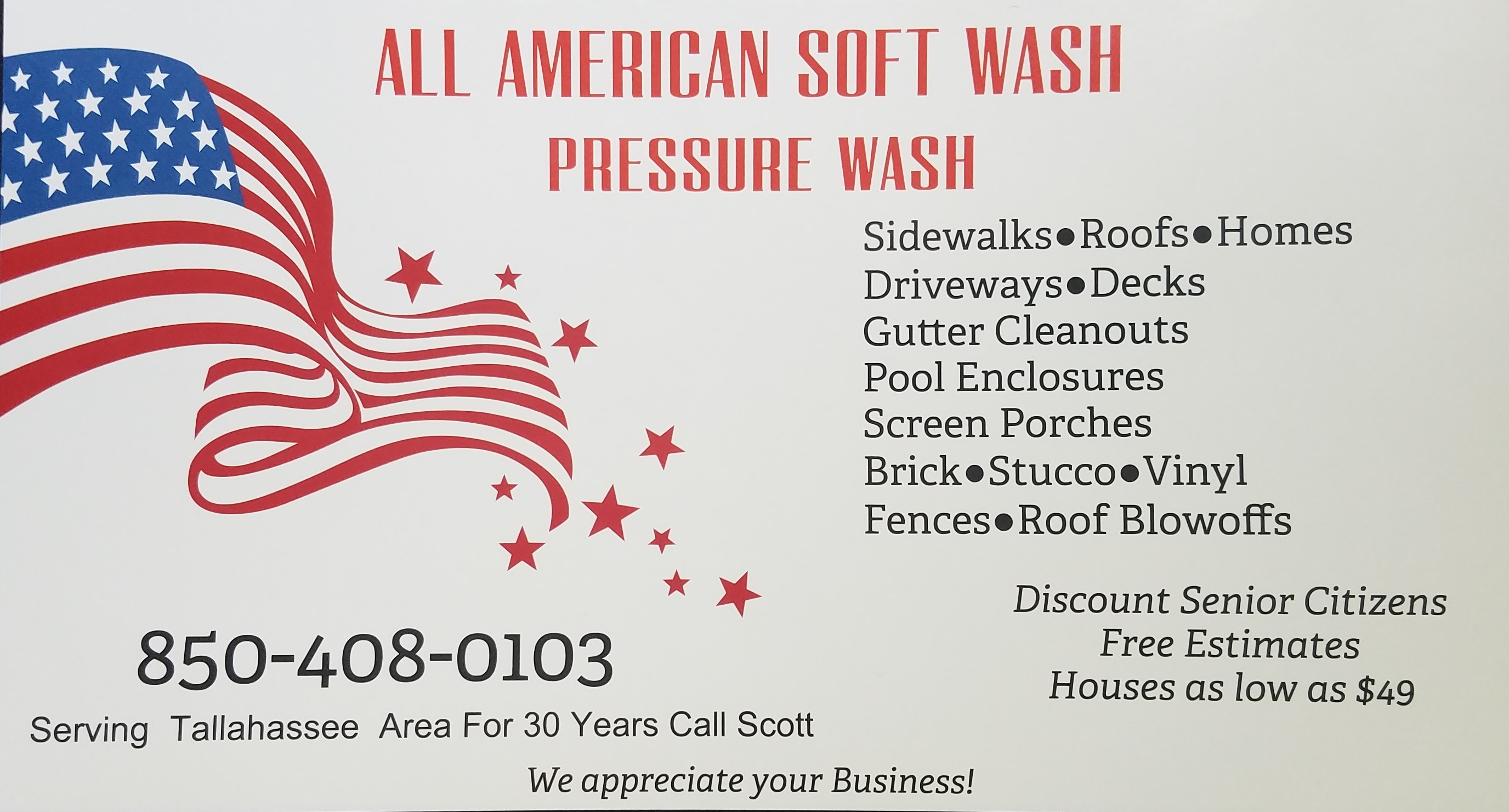 Avatar for All American Soft Wash
