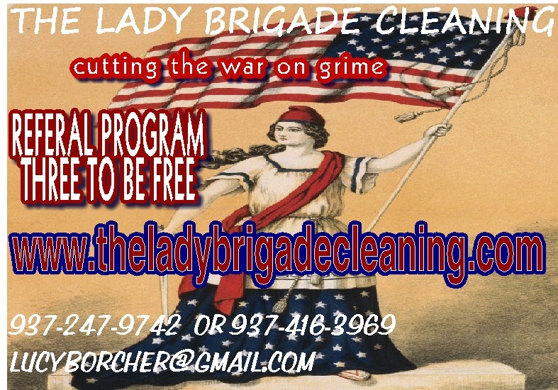 The Lady Brigade Cleaning logo