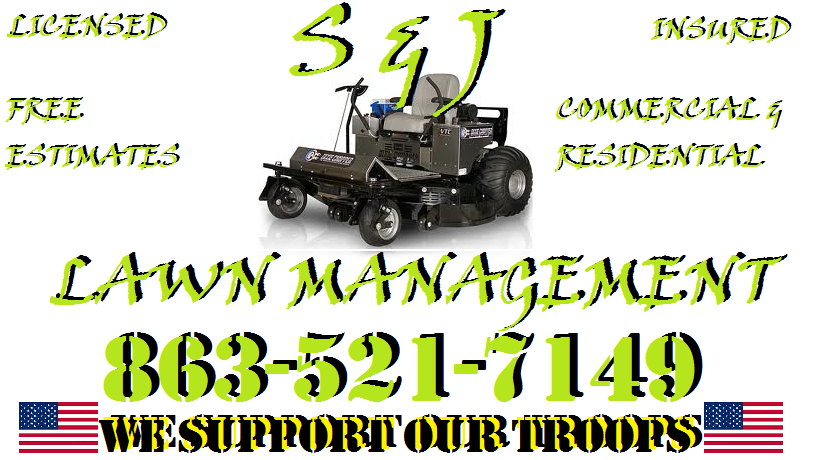 S & J Lawn Management logo