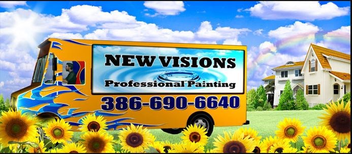 Logo for New Visions Painitng