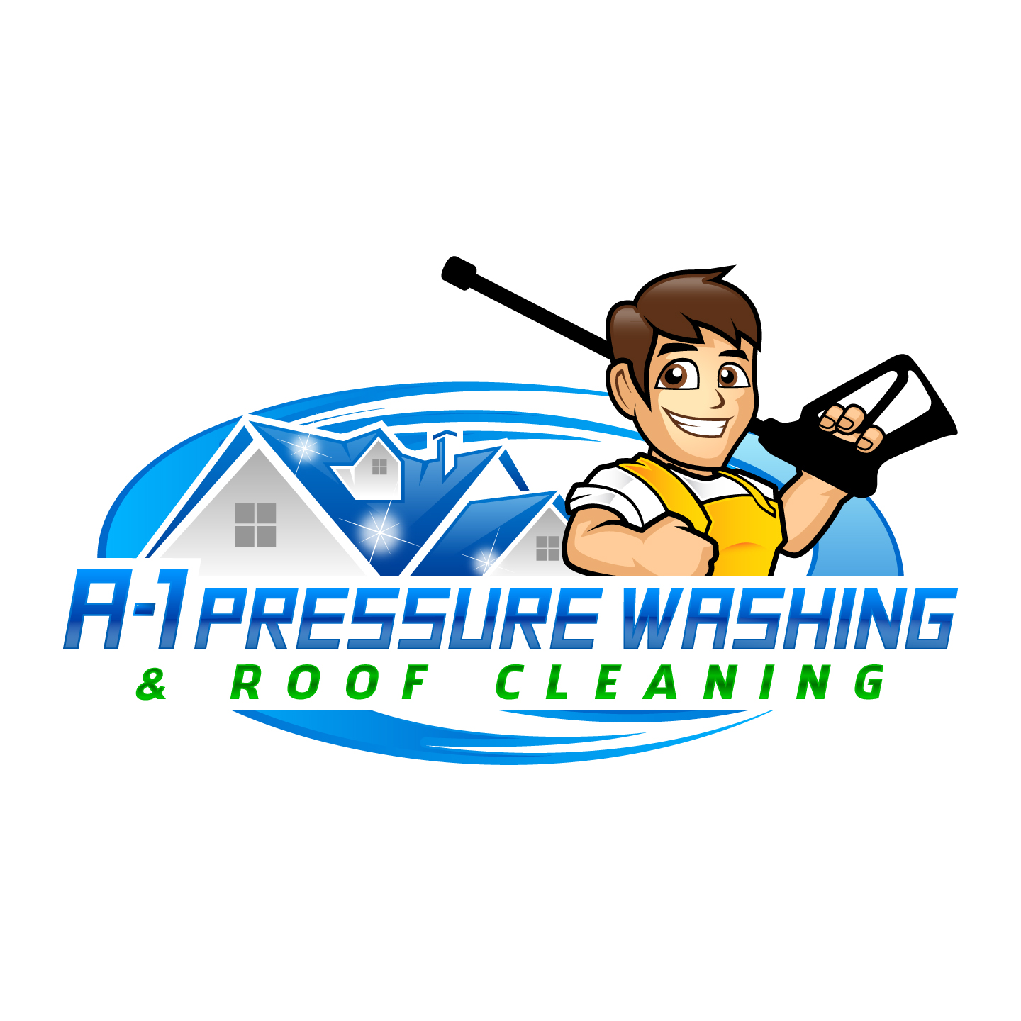 A-1 Pressure Washing logo